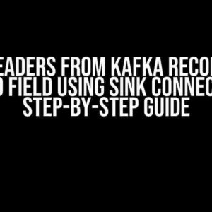 Add Headers from Kafka Records to Mongo Field using Sink Connector: A Step-by-Step Guide